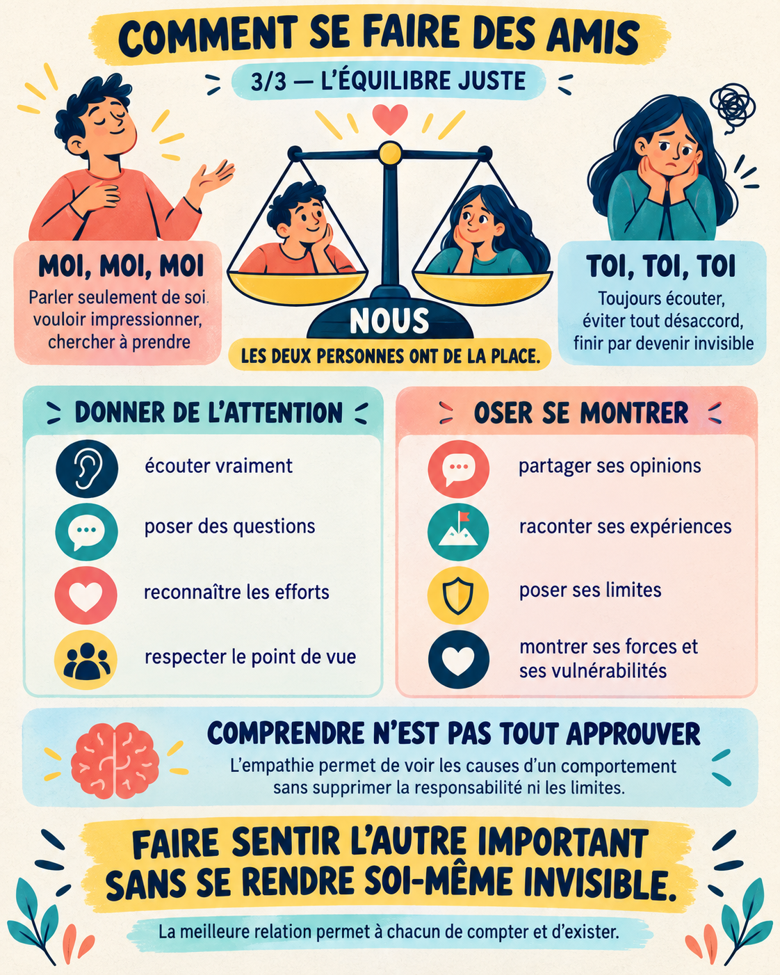 L'équilibre juste