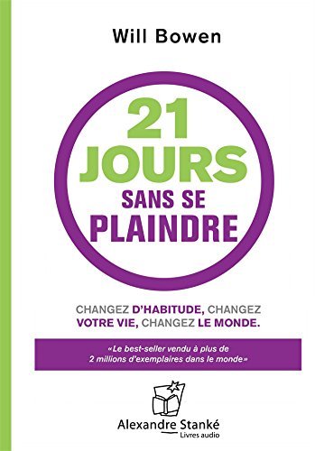 Couverture de 21 jours sans se plaindre
